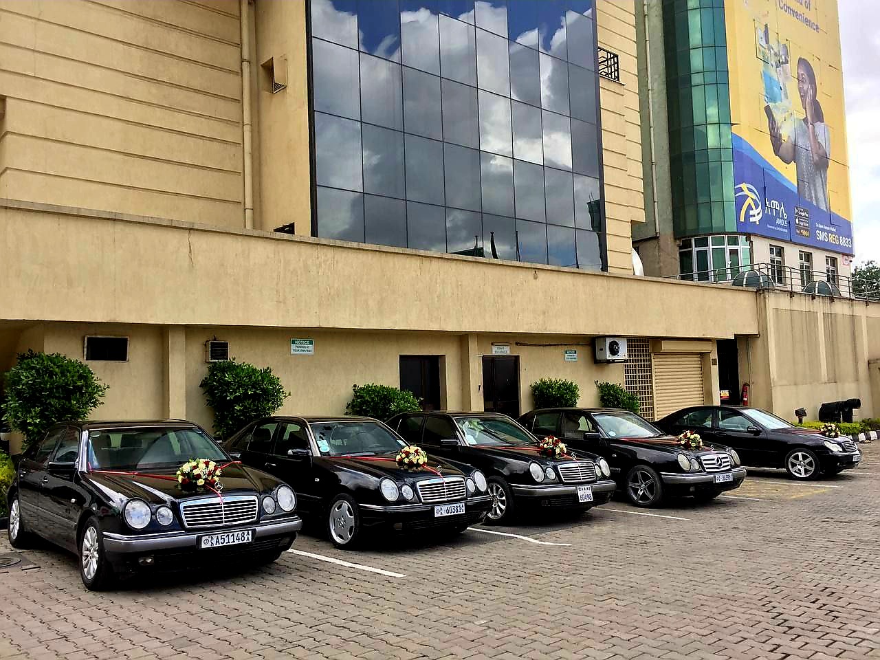 Wedding car rental Addis Ababa